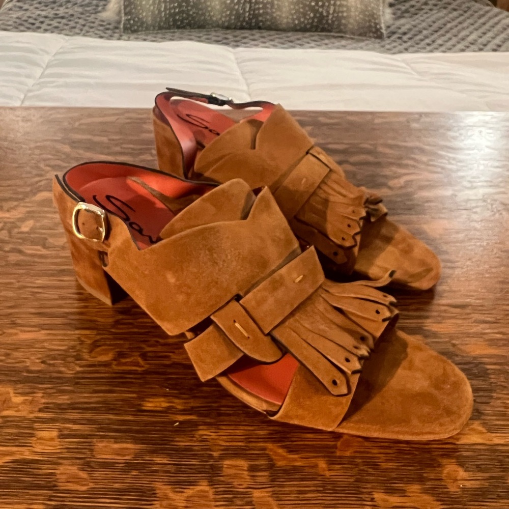 Santoni sandals heels
